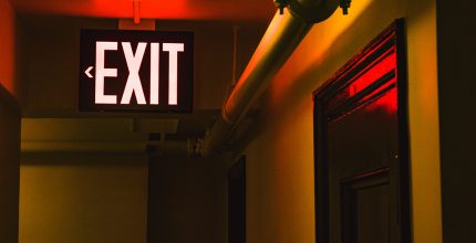 Photo-luminescent Exit Signs