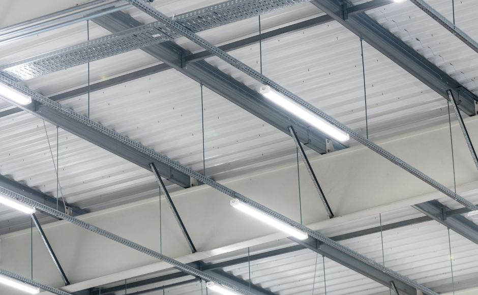 Warehouse Lighting with LED Fixtures